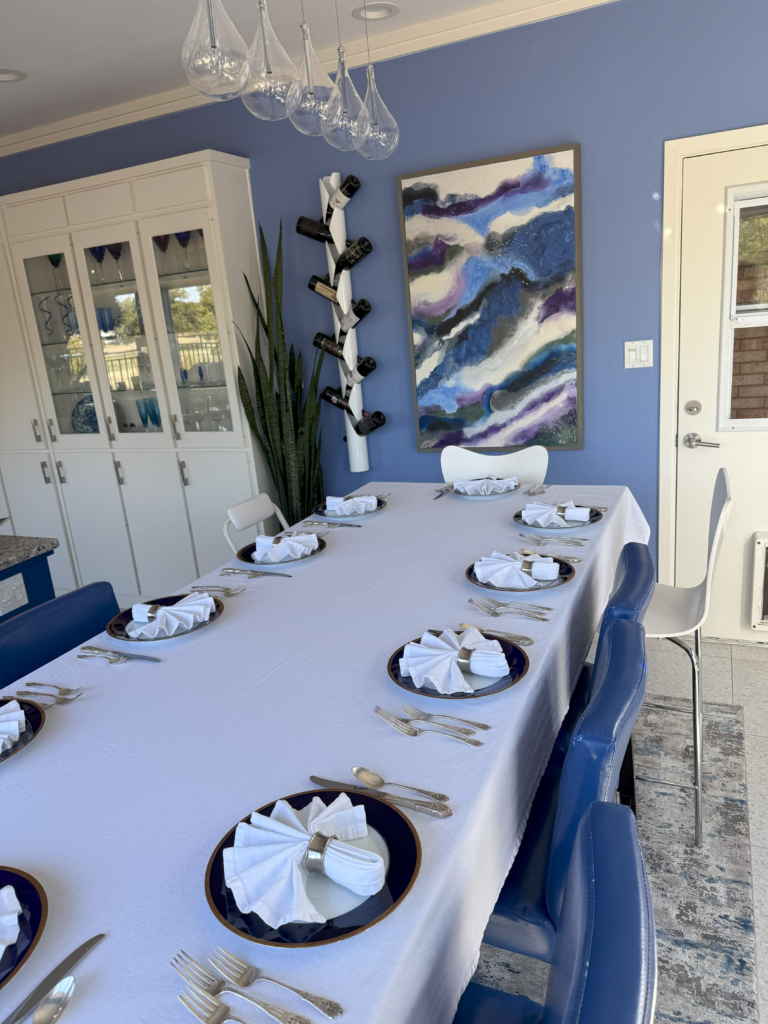 beautiful table setting