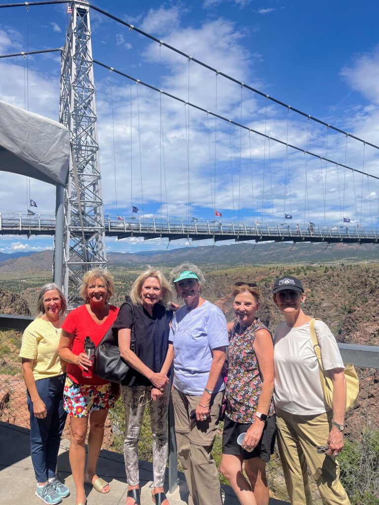 6 women at Royal Gorge CO