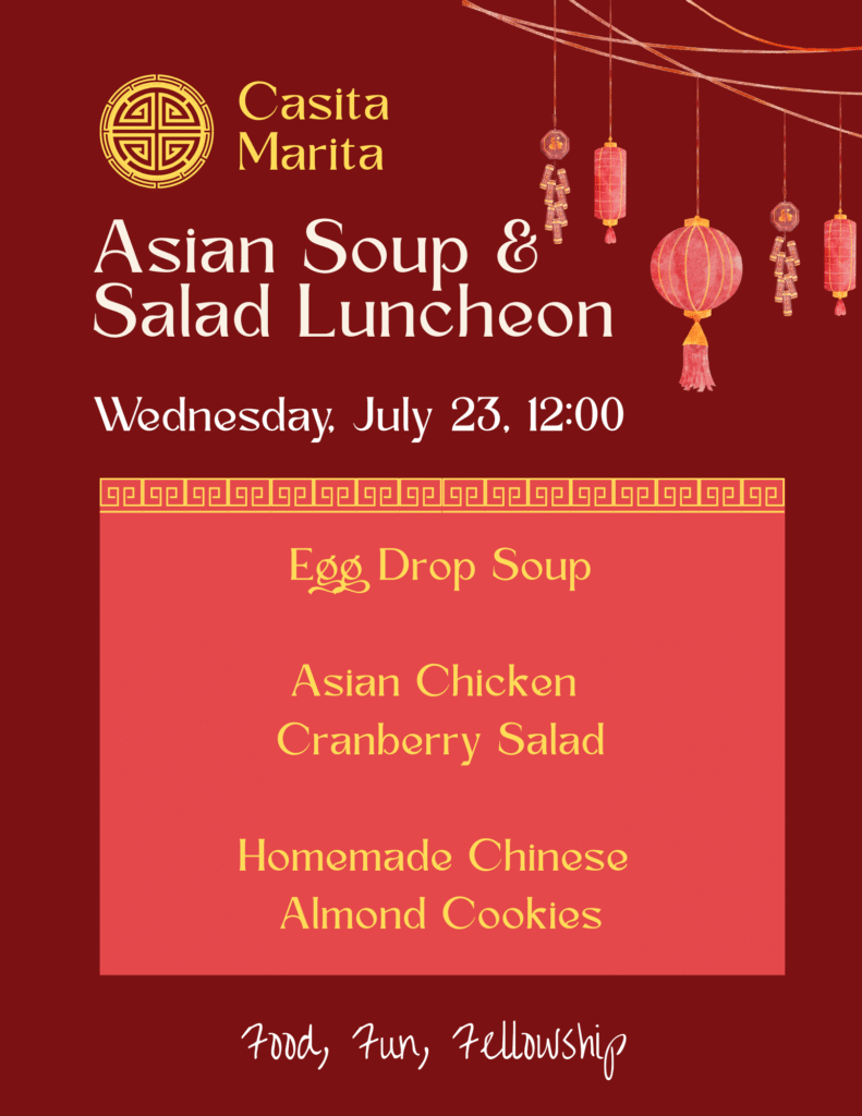 asian soup and salad menu