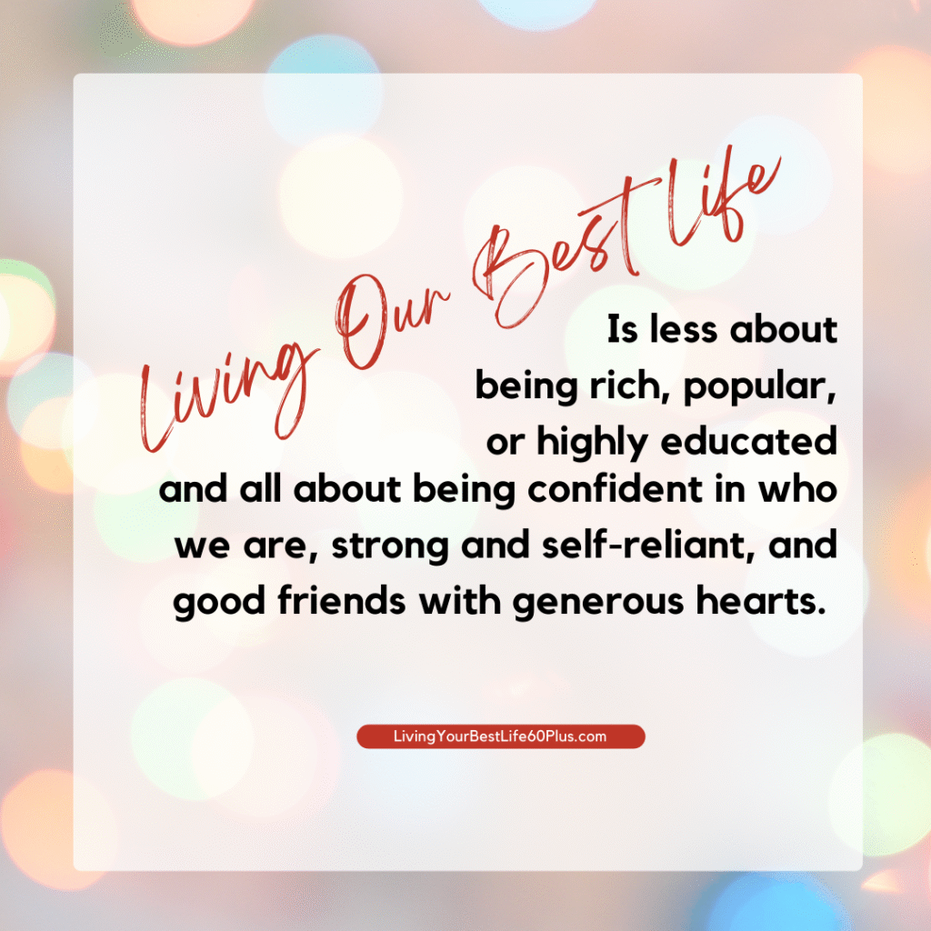 Best Life logo and quote