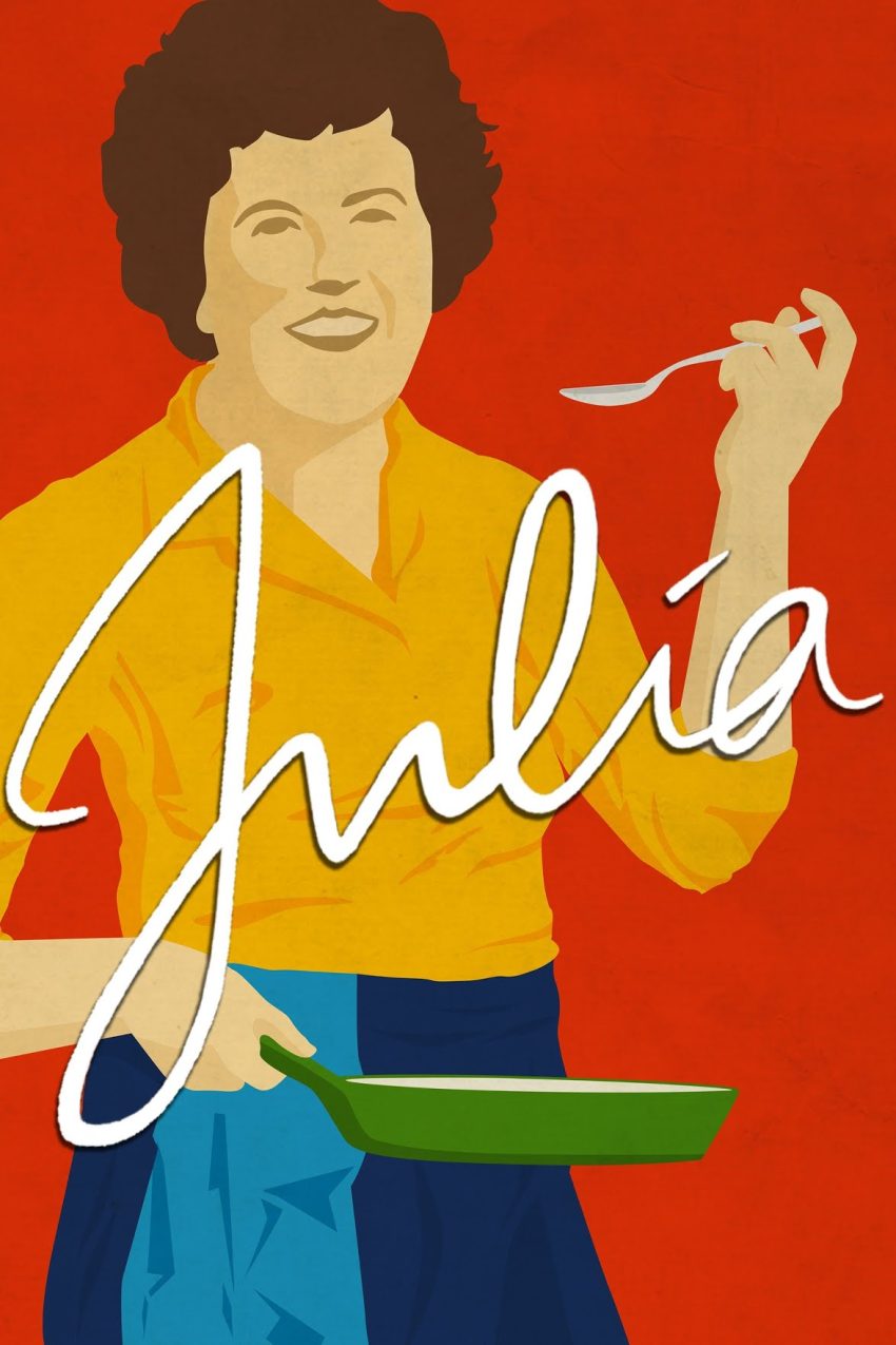 Julia Child documentary graphic