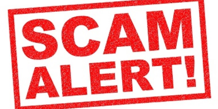 scam alert graphic