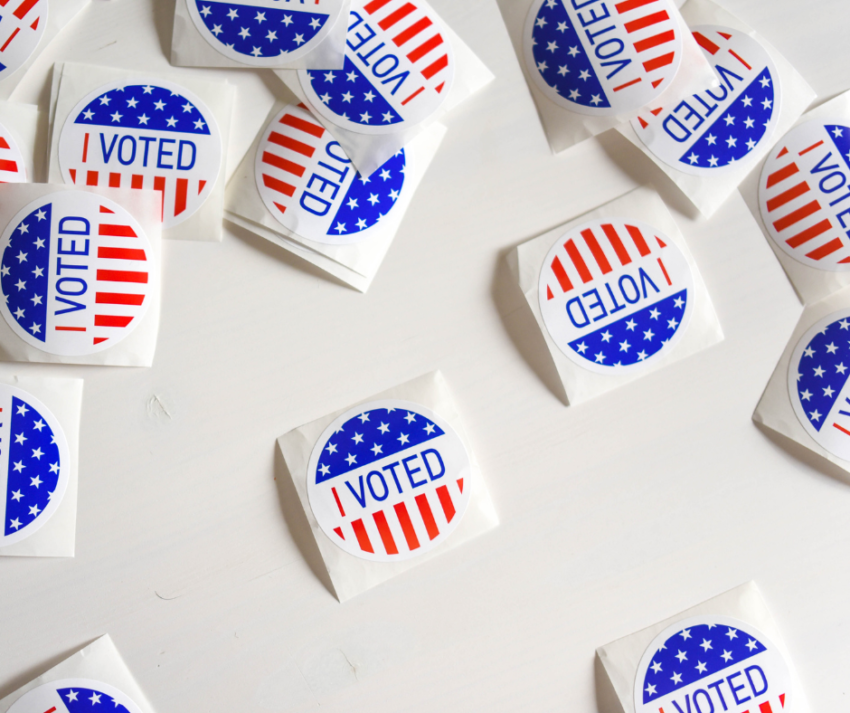 I voted stickers