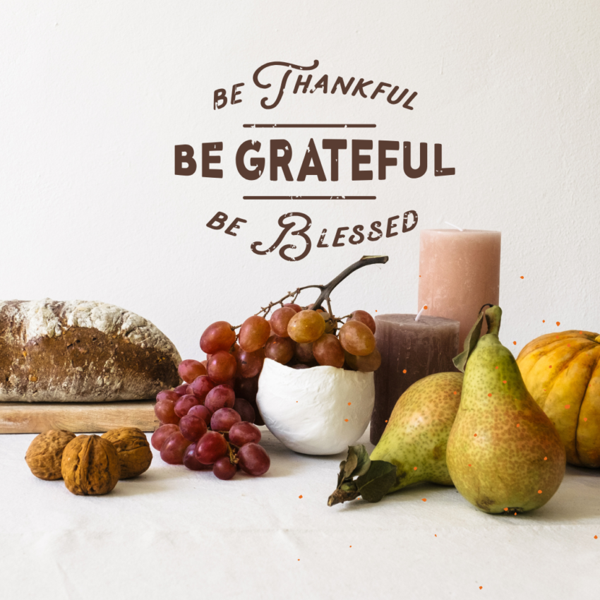 Thankssgiving fruit and vegetables