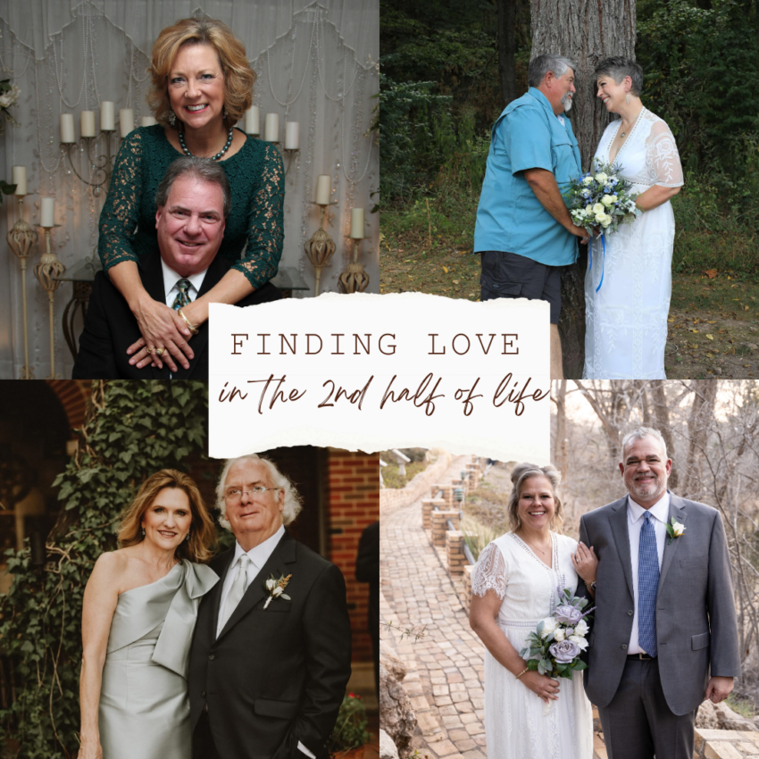 pictures of 4 mature weddings