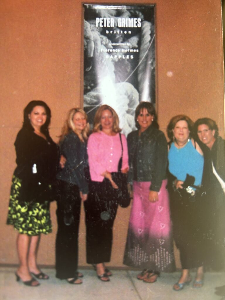 older photo of six woemn