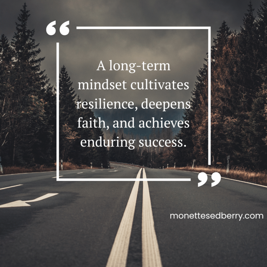 picture of a highway with a quote from the post