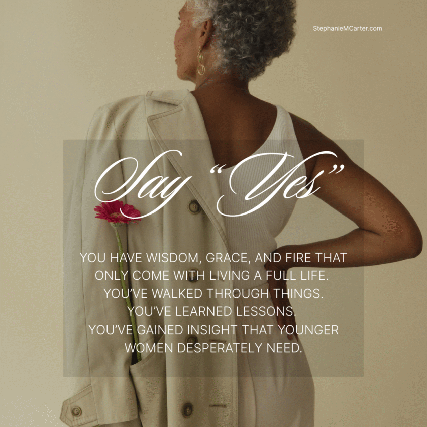 say yes graphic