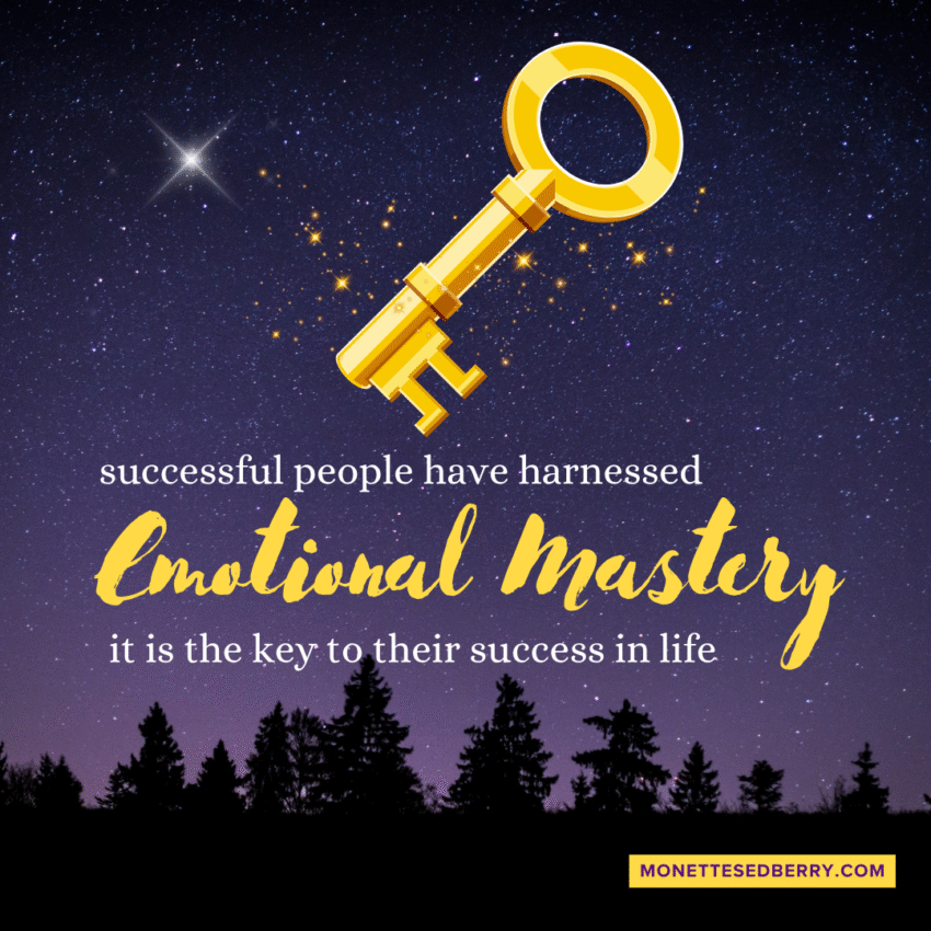 Purple graphic with Gold key