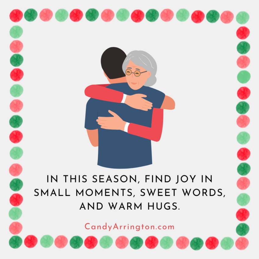 seasonal hugs graphic
