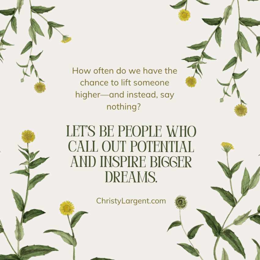 inspire bigger dreams graphic