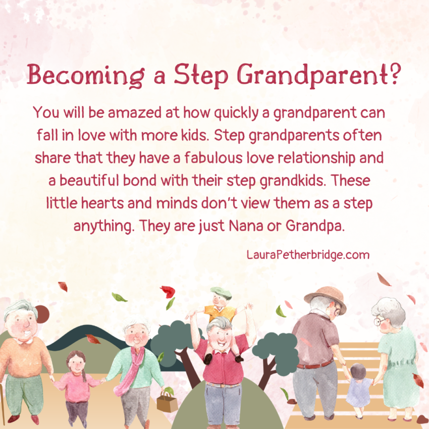 becoming a step grandparent graphic