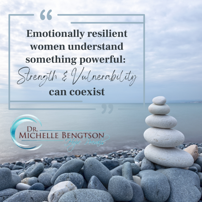 graphic: strength and vulnerability can coexist