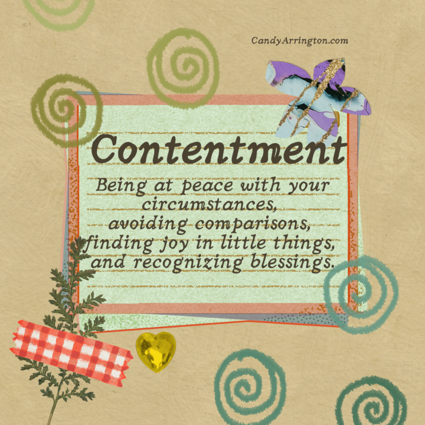 contentment graphic