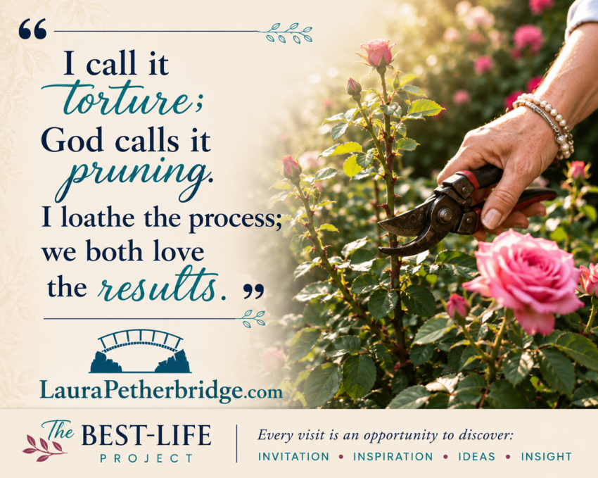 What happens when one hard thing after another leaves you wondering if life will ever feel normal again? Laura Petherbridge looks back at her own “year from hell” and what she discovered on the other side of the storm.